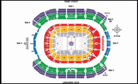 Scotiabank Arena Seating Scotiabank Arena Toronto Stadium Guide For