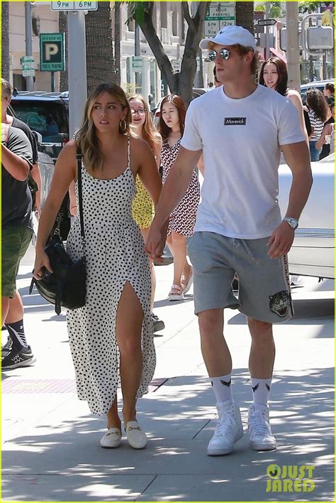 Logan Paul Shops With Girlfriend Chloe Bennet After She Defends