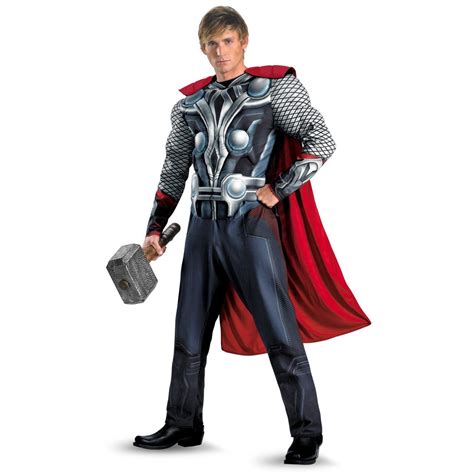 Fantasia Adulto Thor Luxo Os Vingadores