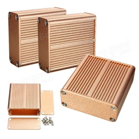 Circuit board enclosure box industrial equipment shell aluminumalloy 25x84x110mm. 45x48x18mm Aluminum Box Circuit Board Enclosure Case ...