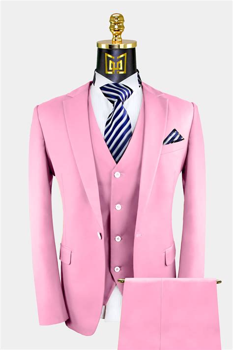 Light Pink Suit 3 Piece Gentlemans Guru