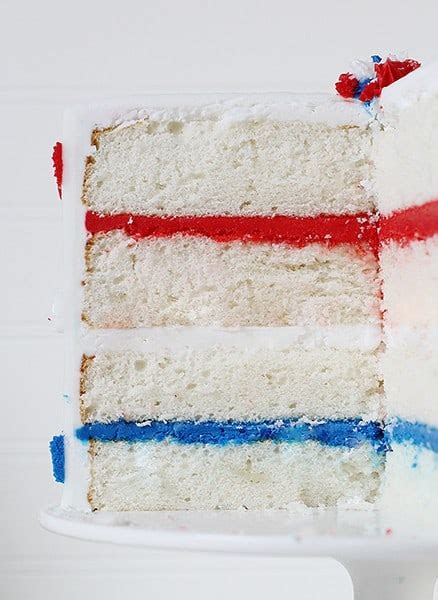 Red White And Blue Cake Patriotic Cake I Am Baker