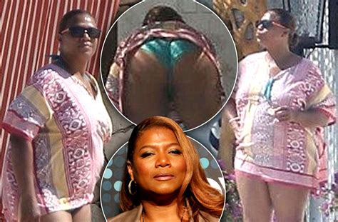 Pics Queen Latifah Swimsuit Star Spotted In Cabo With Longtime