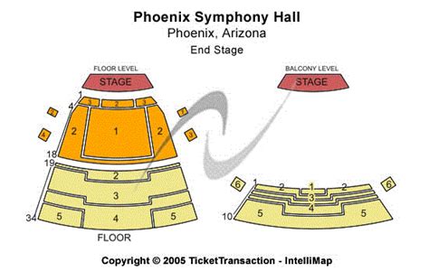 Phoenix Symphony Hall Seating Chart Phoenix Symphony Hall Event