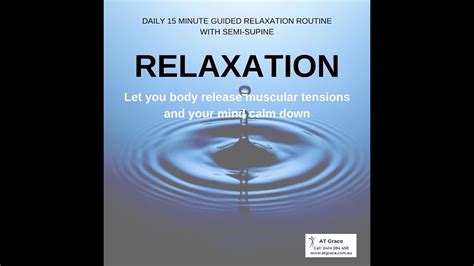 Guided Relaxation Youtube