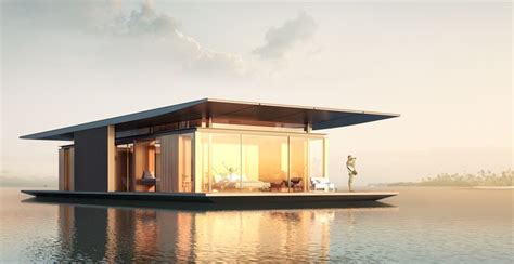 Sustainable Floating House Concept Delivers Magic On Water