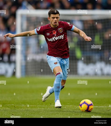 Aaron Cresswell Of West Ham United During The Premier League Match Between Huddersfield Town And