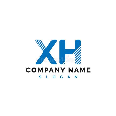 Xh Letter Logo Design Xh Letter Logo Vector Illustration Vector