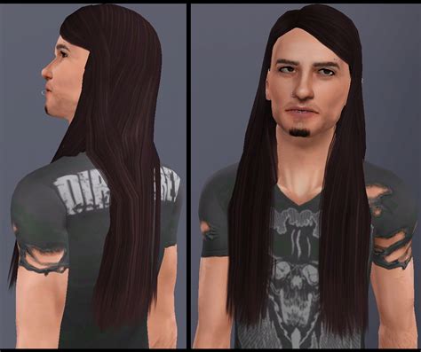 Long Anime Hair Sims 4 Male Kijiko Sims Hair Male Bangs Gloomy Short