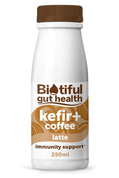 Coffee Latte Kefir 250ml Biotiful Dairy Healthy Supplies