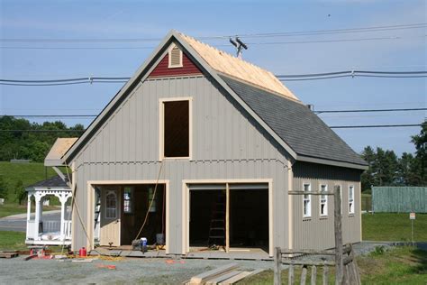 24x36 12 Pich Garage5 Custom Barns And Buildings The Carriage Shed