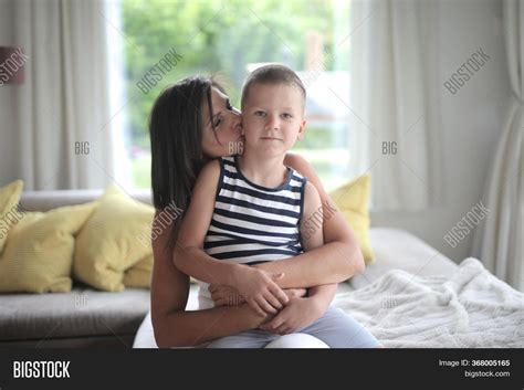 mother son home image and photo free trial bigstock
