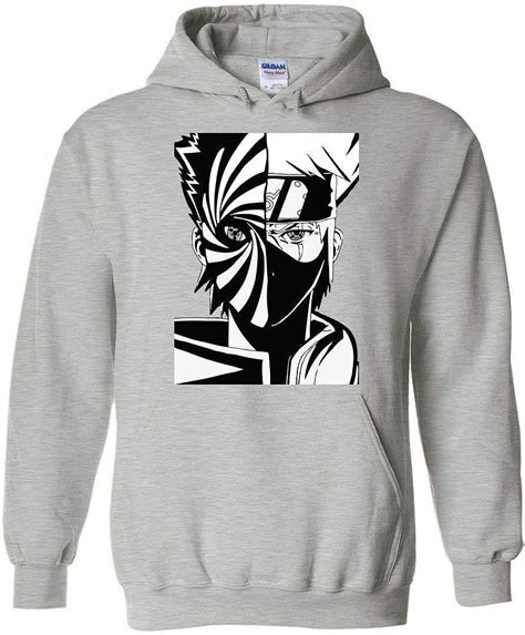 Kakashi And Obito Naruto Hoodie Clothing