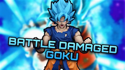 Demoniacal Fit Battle Damaged Super Saiyan Blue Goku Official Images
