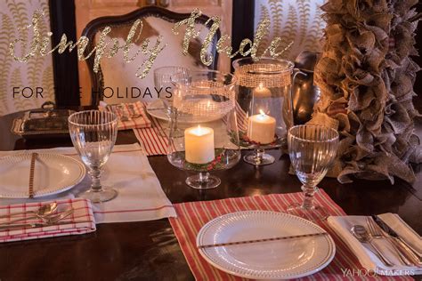 Katie Brown Shows You How To Diy An Elegant Holiday Tablescape With A