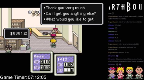 Nonstop Earthbound Play Through Live Stream 4 8 Youtube