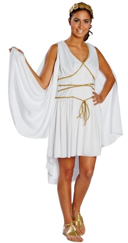 Agnodice s'est coupé les cheveux, déguisée en homme pour pouvoir étudier la médecine en egypte. Déguisement Déesse grecque femme : Déguisements adulte ...