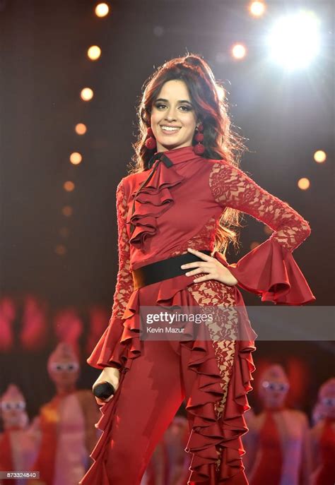 Camila Cabello Performs On Stage During The Mtv Emas 2017 Held At The