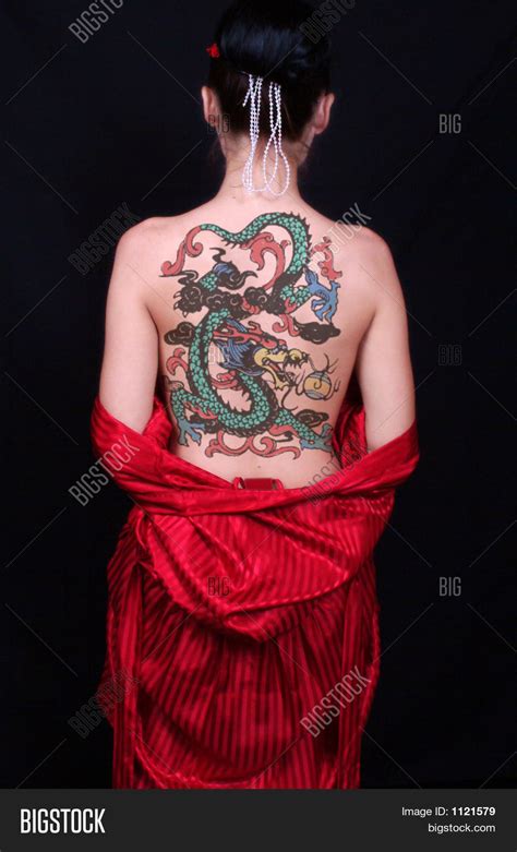 Asian Back Tattoo Image And Photo Free Trial Bigstock