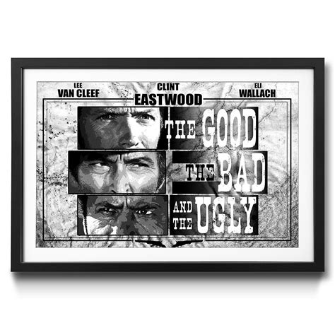 Tableau déco Good Bad Ugly | Je commande ! | home24