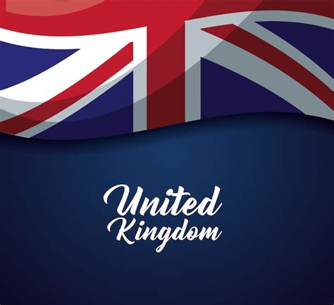 Premium Vector United Kingdom Country Flag