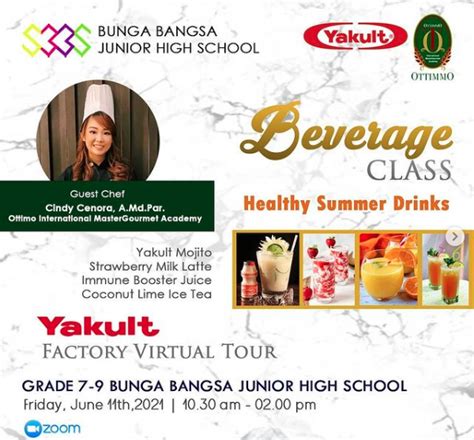 Beverage Class Smp Bunga Bangsa Sekolah Bunga Bangsa Surabaya
