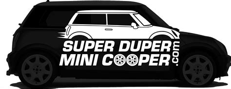 Mini Cooper Superduperminicooper Bumper Sticker Cooper