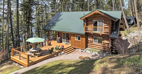 Majestic Flathead Lake Cabin Rental Ideal For A Tranquil Getaway In Montana