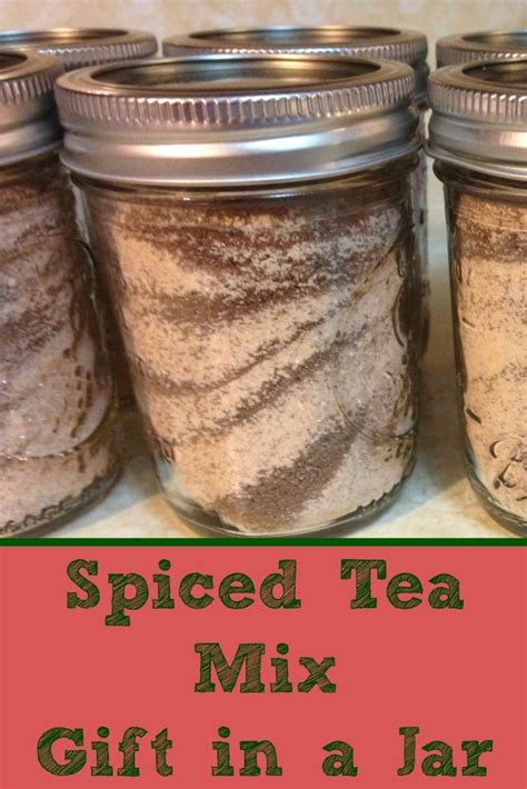 Spiced Tea Mix Gift In A Jar This Roller Coaster Called Life Spice