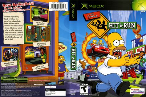 Xbox 360 The Simpsons Hit And Run Lazada