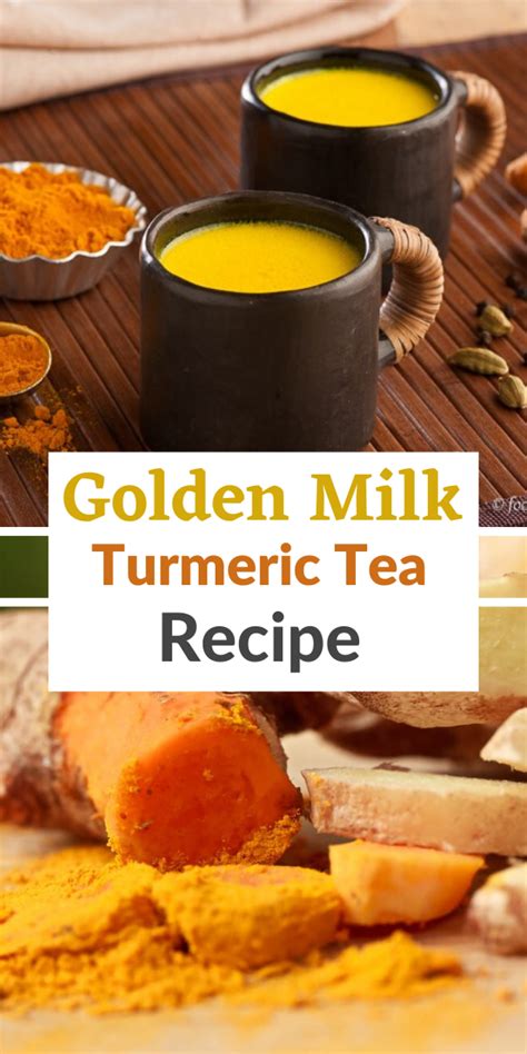 How To Make Golden Milk Turmeric Tea Masala Haldi Doodh Recipe