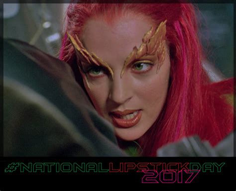Nationalipstick2017 Poison Ivy Uma Thurman Fan Art