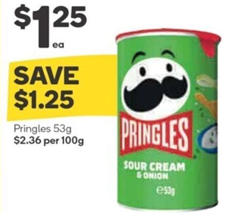 Pringles 53g Offer At Woolworths
