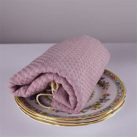 Colourful Hand Woven Cotton Hamam Hand Towel By Ville Et Campagne