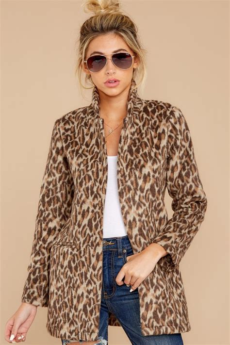 How To Be Confident Leopard Coat Leopard Print Coat Leopard Print