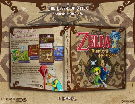 The Legend Of Zelda Phantom Hourglass Nintendo Ds Box Art