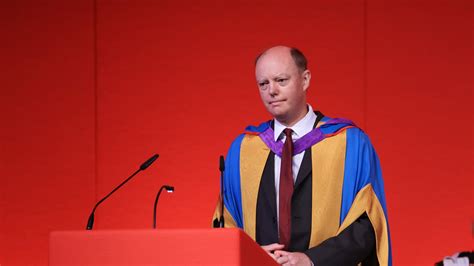 Professor Chris Whitty Awarded Honorary Doctorate By Northumbria