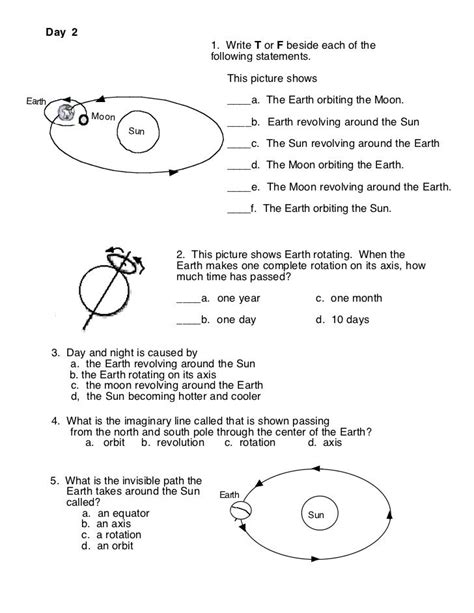 Free worksheet jumbo workbooks for third graders: Image result for earth moon sun worksheets 3rd grade ...