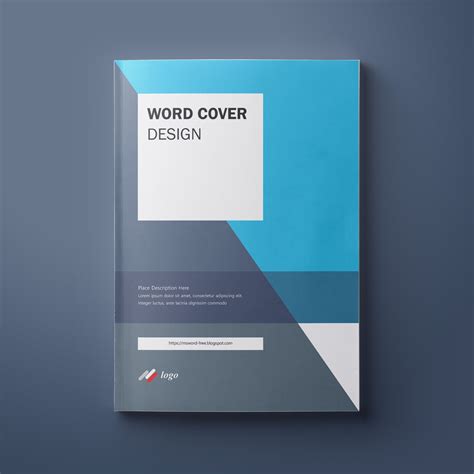 Microsoft Word Cover Templates 05 Free Download Book Cover Design