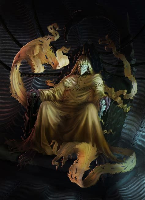 The Art Of Elderscroller — King In Yellow Concept