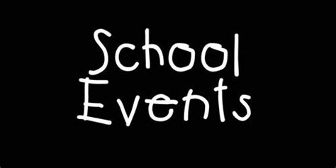 School Events School Events