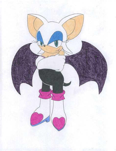 Sonic Portrait 9 Rouge The Bat By Snailgirl6 On Deviantart