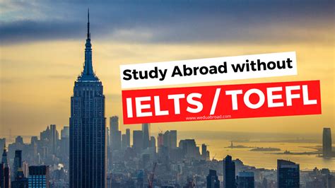 What Are The Alternatives To Ieltstoefl Tests For Studying Abroad