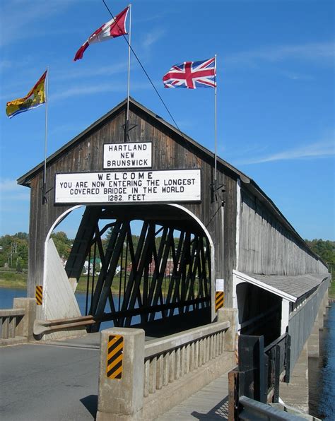 Marvelous Canada Covered Bridges In New Brunswick