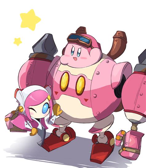 Kirby Susie And Robobot Armor Kirby And More Drawn By Tsuki Danbooru