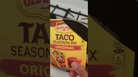 How To Make Simple Nachos Part 1 Old EL PASO Taco Seasoning YouTube