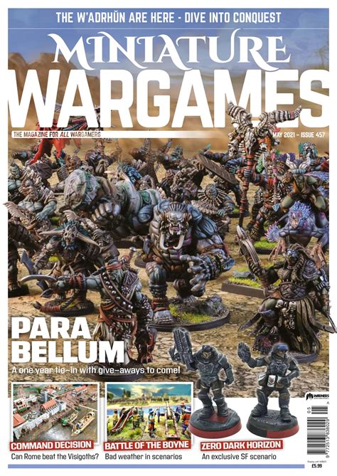 Miniature Wargames Magazine May 2021 457 Back Issue