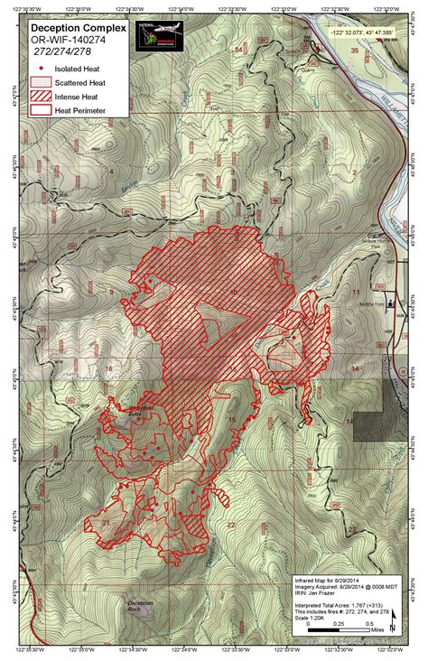 Deception Fire Movement Causes Weekend Closures In Umpqua National