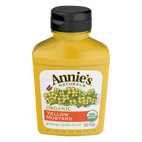Annie S Organic Gluten Free Yellow Mustard Oz Walmart Com