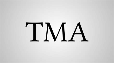 What Does Tma Stand For Youtube